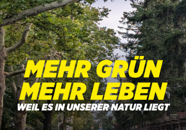 Mehr Grün. Mehr Leben.